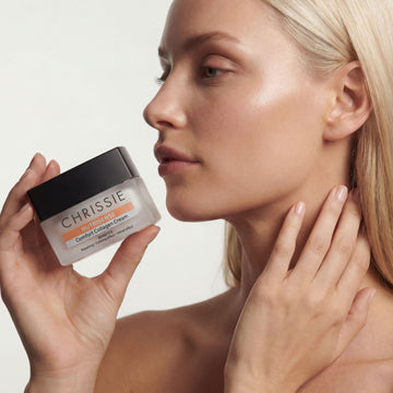 Comfort Collagen Cream - crema viso Chrissie Cosmetics - dettaglio texture
