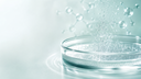 Soluzione esfoliante all'acido salicilico con microbolle, macro scientifica Chrissie Cosmetics