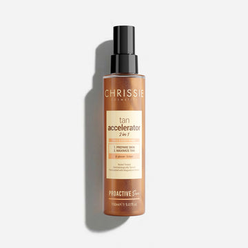 Tan Accelerator 2 in 1 - solare corpo Chrissie Cosmetics dettaglio prodotto