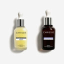 La coppia: Dynamic Booster Niacinamide-Vitamin C e Chrono Defense Daily Shield Drops SPF50